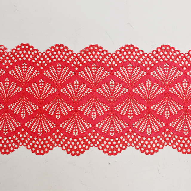 15cm Beautiful Lace Stretch Floral Lingerie Headband Elastic Diy Lace 0401#