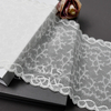 Professional Lace Manufacturer High Quality20cm Stretch White Floral Lace Trim for Women 4033#