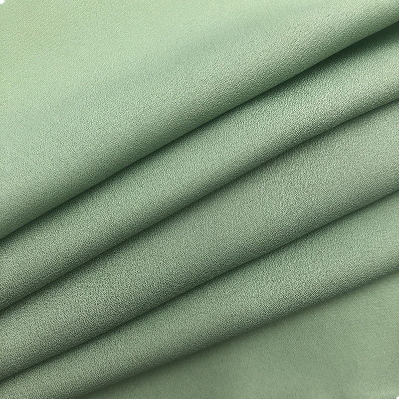 100%Polyetser for Women Dress Plain Dyed Fabric Polyester Woven Chiffon Fabric