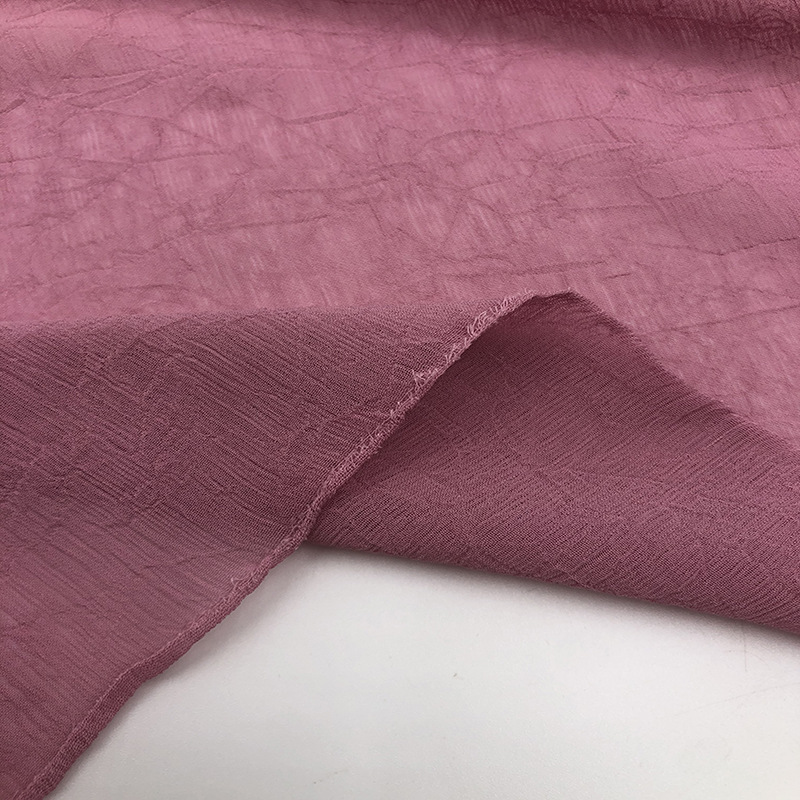High Quality 100% Polyester Chiffon Fabric Textile for Dress