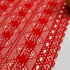 Elegant Mesh Elastic Lace Trim 18cm Spandex Lace Fabric Elastic Lace Women's Dress Underwear Bra 6716#