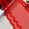Professional Lace Manufacturer High Quality20cm Stretch White Floral Lace Trim for Women41029#