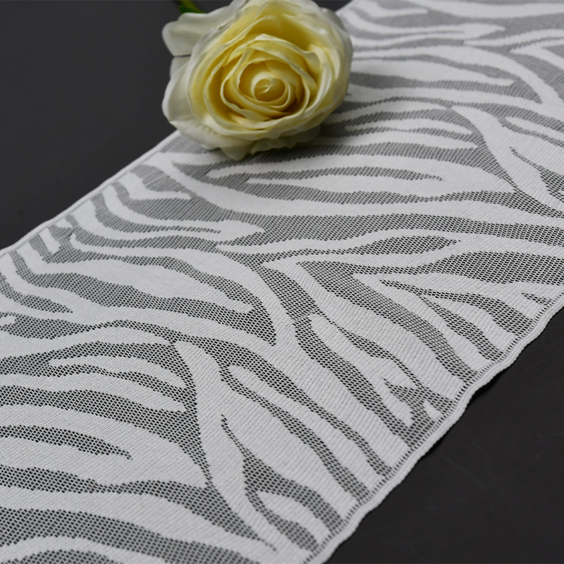 manufacturers supply 19cm wide warp knitted white lace underwear clothing accessories DIY wedding dress stretch lace 8142#