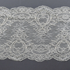 Professional Lace Manufacturer High Quality17cm Stretch White Floral Lace Trim for Women7213#