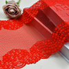 Professional Lace Manufacturer High Quality20.5cm Stretch White Floral Lace Trim for Women5574#