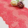 Professional Lace Manufacturer High Quality23.5cm Stretch White Floral Lace Trim for Women6520#
