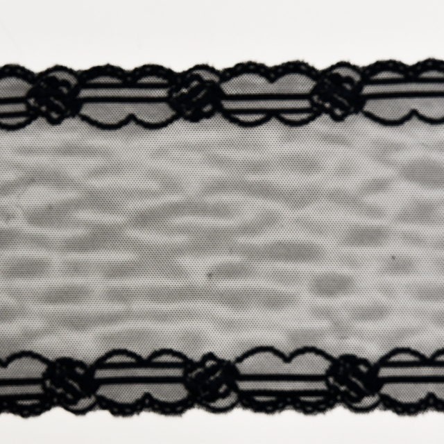 manufacturers supply 16.5cm wide warp knitted white lace underwear clothing accessories DIY wedding dress stretch lace 8033#