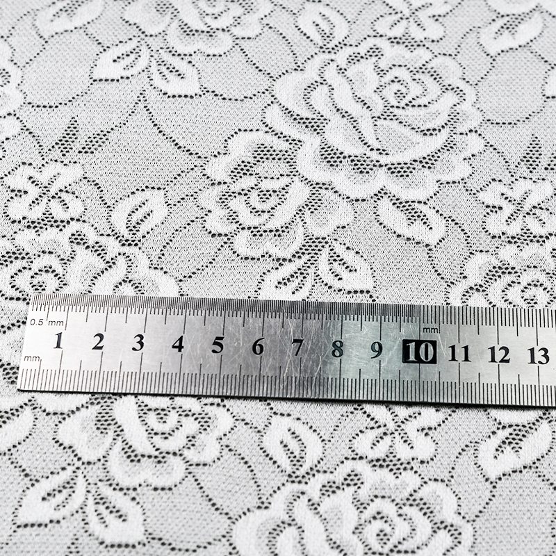 Professional Lace Manufacturer High Quality Jacquard Fabric 1012#