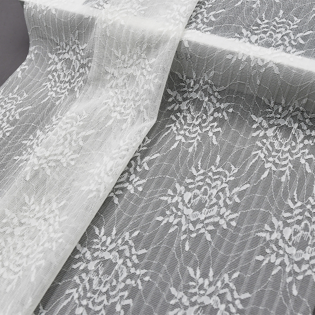 Professional Lace Manufacturer High Quality Jacquard Fabric 1017#