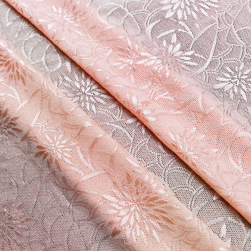 High Quality Flower Stretch Lace Fabric for Lingerie And Dress 1019#