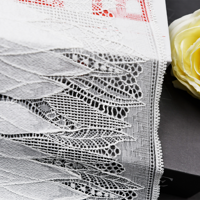 21.5cm Beautiful Lace Stretch Floral Lingerie Headband Elastic Diy Lace 6059#