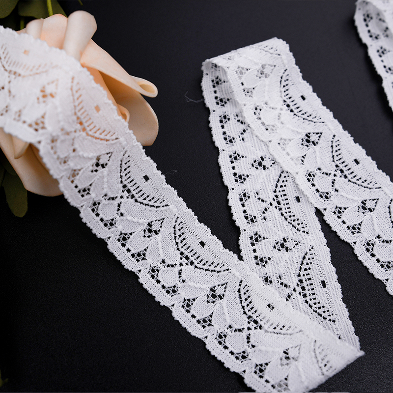 2.5CM Skirt Lace Women'S Small Hem Underwear Accessories Nylon Elastic Lace 1766#