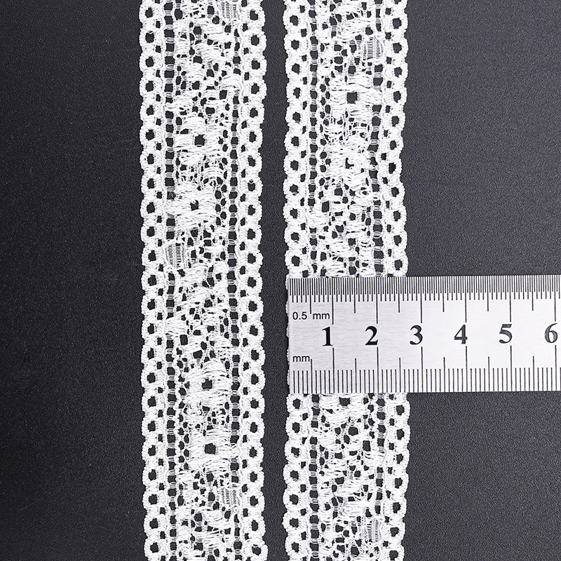 High Quality Stretch Nylon Lace Trim 2.8cm Nylon Lace Fabric Nylon Spandex Lace for Bra And Underwear Wedding Decoration 106132#