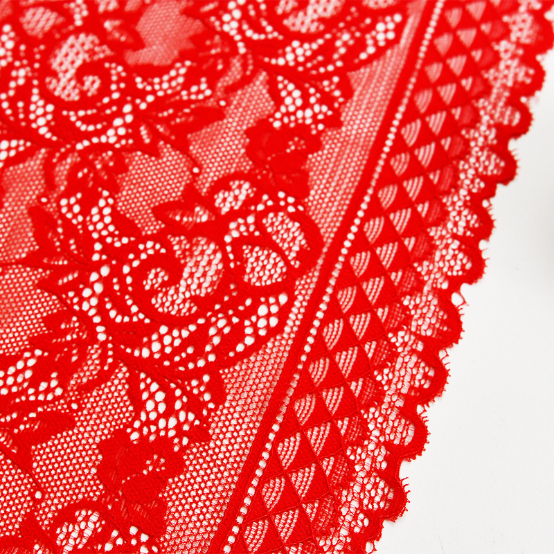 19cm Beautiful Lace Stretch Floral Lingerie Headband Elastic Diy Lace 65248#