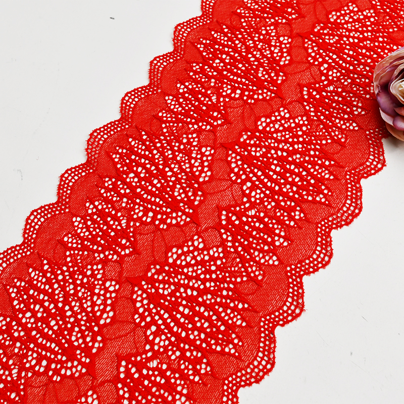 17cm Beautiful Lace Stretch Floral Lingerie Headband Elastic Diy Lace 9147#