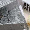 Professional Lace Manufacturer High Quality20cm Stretch White Floral Lace Trim for Women G5334#