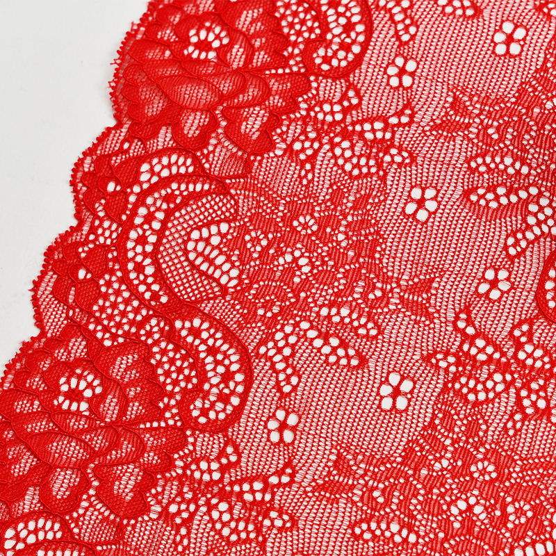 19cm Beautiful Lace Stretch Floral Lingerie Headband Elastic Diy Lace 65050#