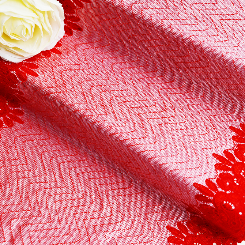 Professional Lace Manufacturer High Quality 23.5cm Stretch White Floral Lace Trim for Women 5193#