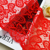 18cm Beautiful Lace Stretch Floral Lingerie Headband Elastic Diy Lace 116169#