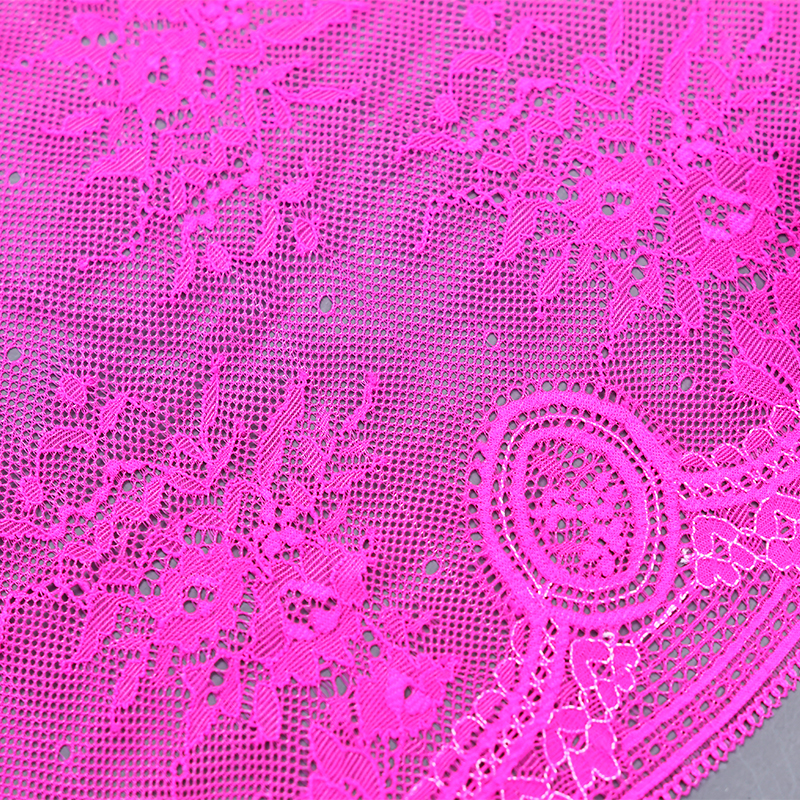 Professional Lace Manufacturer High Quality 21cm Stretch White Floral Lace Trim for Women 5201#