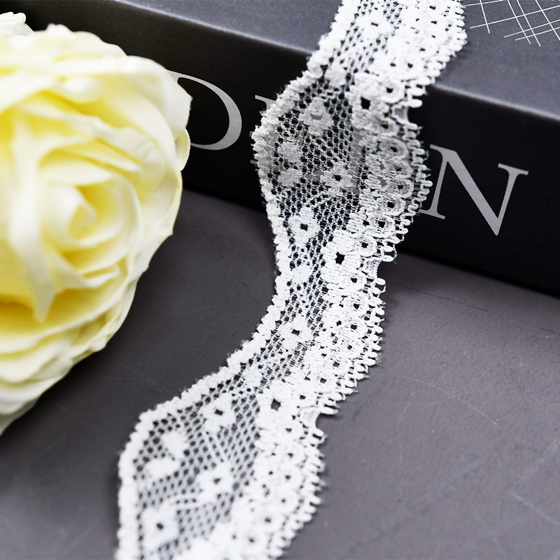 3Cm Skirt Lace Women'S Small Hem Underwear Accessories Nylon Elastic Lace 106242#