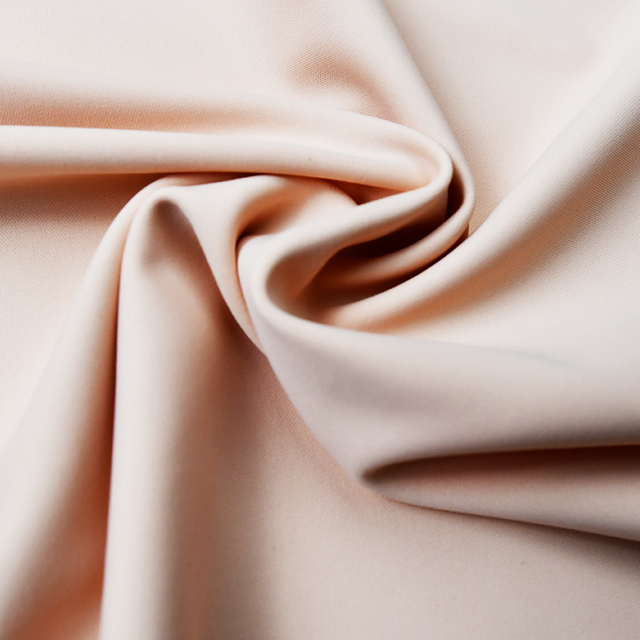 Double sided fabric knitted 66% nylon 34% spandex yoga clothing fabric