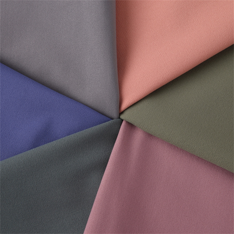 85% Polyester 15% Spandex Soft Smooth Knitted Textile Swimwear Fabric for Garment Swimwear 