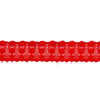 High Quality Stretch Nylon Lace Trim 2.5cm Nylon Lace Fabric Nylon Spandex Lace for Bra And Underwear Wedding Decoration 7707#