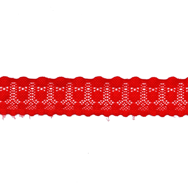 High Quality Stretch Nylon Lace Trim 2.5cm Nylon Lace Fabric Nylon Spandex Lace for Bra And Underwear Wedding Decoration 7707#