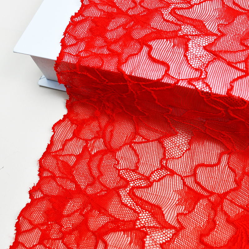 18.5cm Beautiful Lace Stretch Floral Lingerie Headband Elastic Diy Lace 59091#