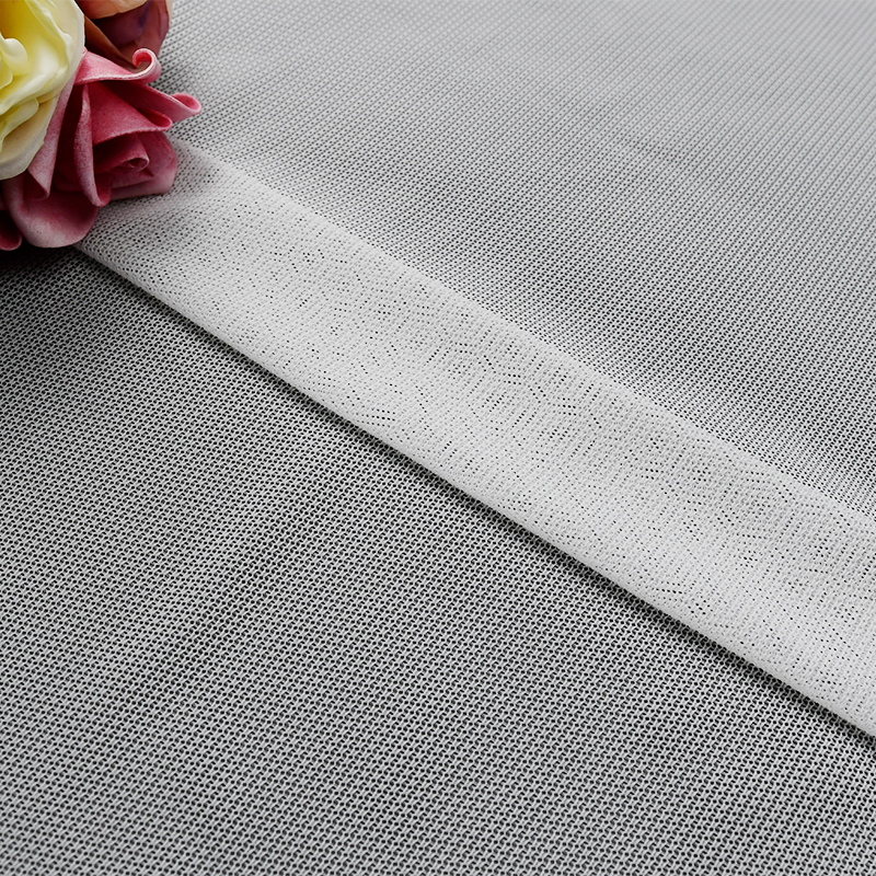 Wholesale two-color knitted elastic lace fabric women's dress 6375#