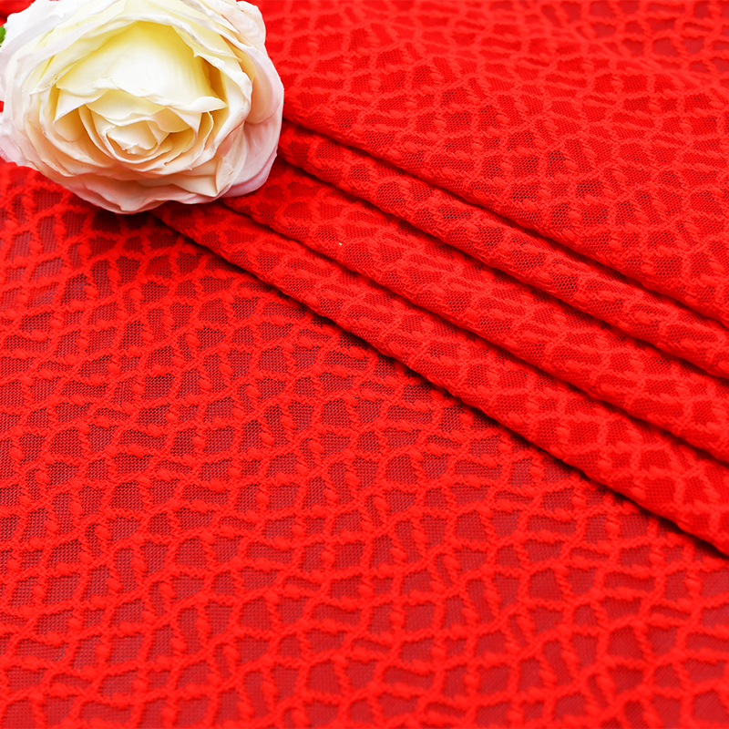  Cheap Lovely Jacquard Lace Fabric And Beautiful Design for Girls' Dress 187-3#