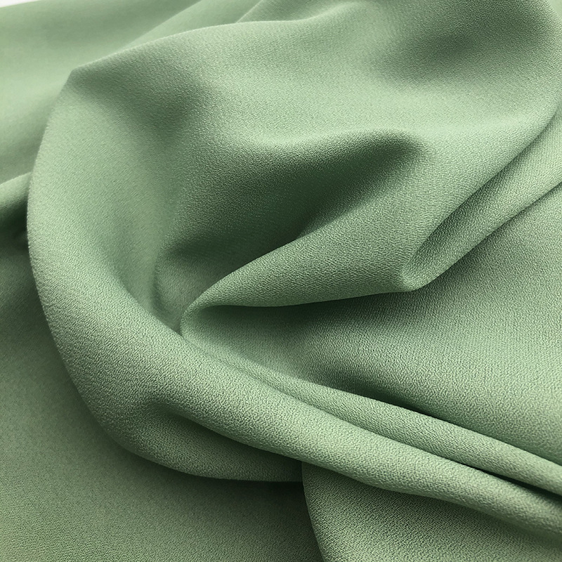 100%Polyetser for Women Dress Plain Dyed Fabric Polyester Woven Chiffon Fabric
