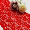 manufacturers supply 18.5cm wide warp knitted white lace underwear clothing accessories DIY wedding dress stretch lace 7091-18#