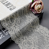 Professional Lace Manufacturer High Quality17cm Stretch White Floral Lace Trim for Women7213#