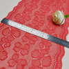 Professional Lace Manufacturer High Quality30cm Stretch White Floral Lace Trim for Women6011#