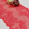 Professional Lace Manufacturer High Quality23.5cm Stretch White Floral Lace Trim for Women6520#