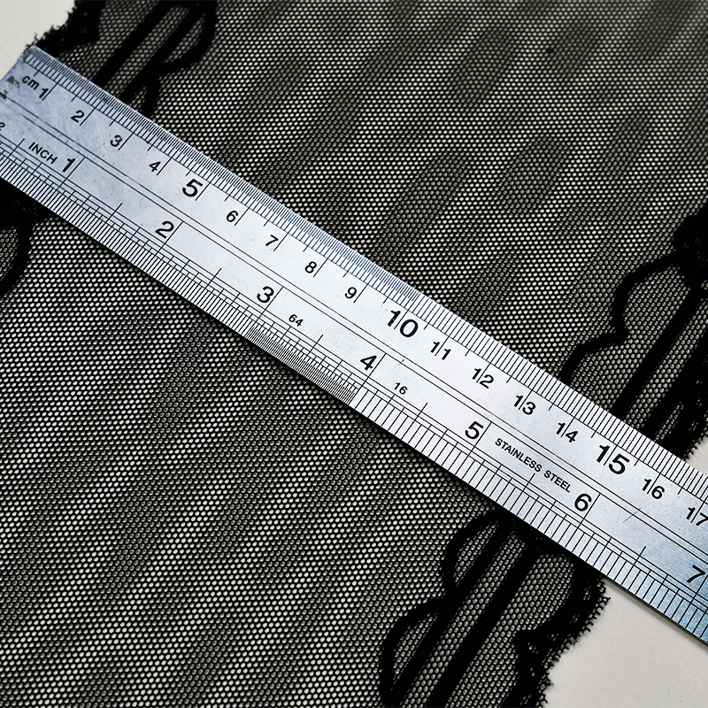 manufacturers supply 16.5cm wide warp knitted white lace underwear clothing accessories DIY wedding dress stretch lace 8033#