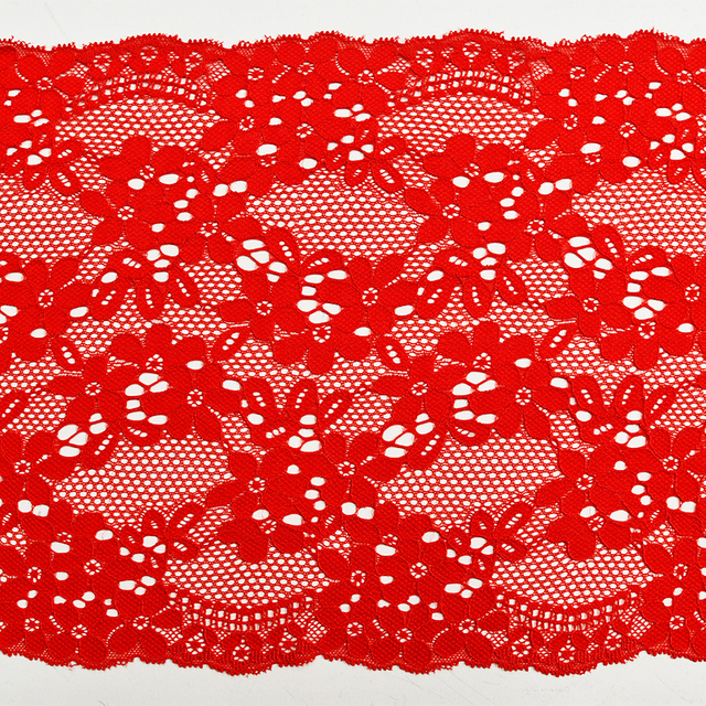 23cm Beautiful Lace Stretch Floral Lingerie Headband Elastic Diy Lace 5403#
