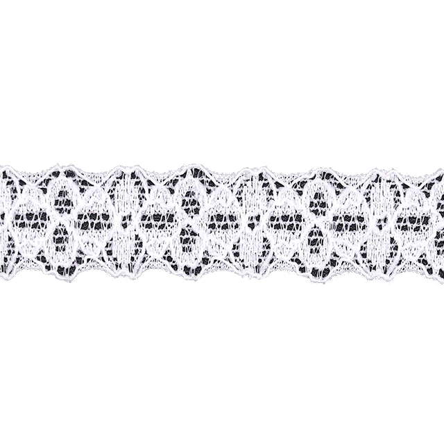 High Quality Stretch Nylon Lace Trim 1.5cm Nylon Lace Fabric Nylon Spandex Lace for Bra And Underwear Wedding Decoration 116550#