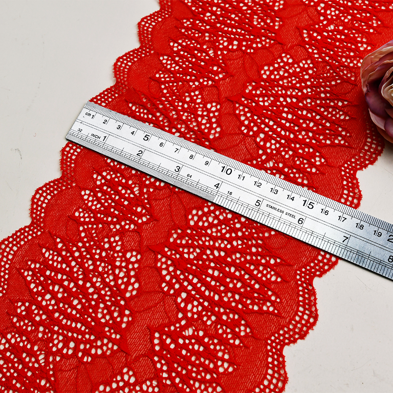 17cm Beautiful Lace Stretch Floral Lingerie Headband Elastic Diy Lace 9147#