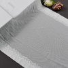 Professional Lace Manufacturer High Quality44cm Stretch White Floral Lace Trim for Women5963#