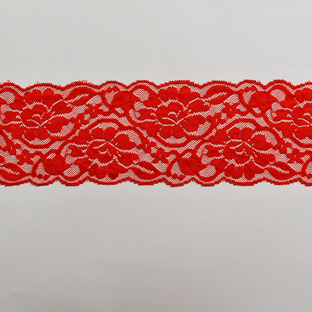 Best Selling Tricot 8.5Cm Wide Nylon Spandex Guipure Garniture Stretch Soft Lace Trim Trimming 4803#