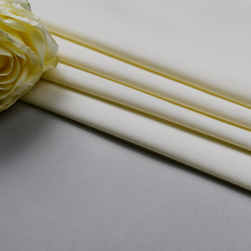 Double Sided 49%Nylon 51%Spandex 4 Way Stretch Textile Fabric for Sleepwear Dresses