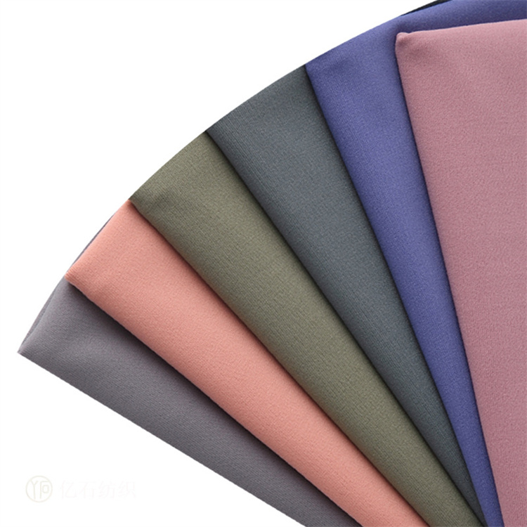 85% Polyester 15% Spandex Soft Smooth Knitted Textile Swimwear Fabric for Garment Swimwear 