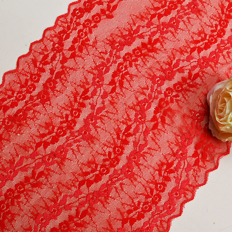 22cm Beautiful Lace Stretch Floral Lingerie Headband Elastic Diy Lace 6600#