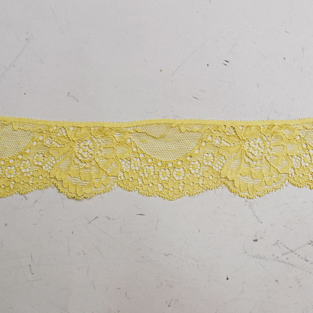 High Quality Stretch Nylon Lace Trim 6cm Nylon Lace Fabric Nylon Spandex Lace for Bra And Underwear Wedding Decoration 5151#