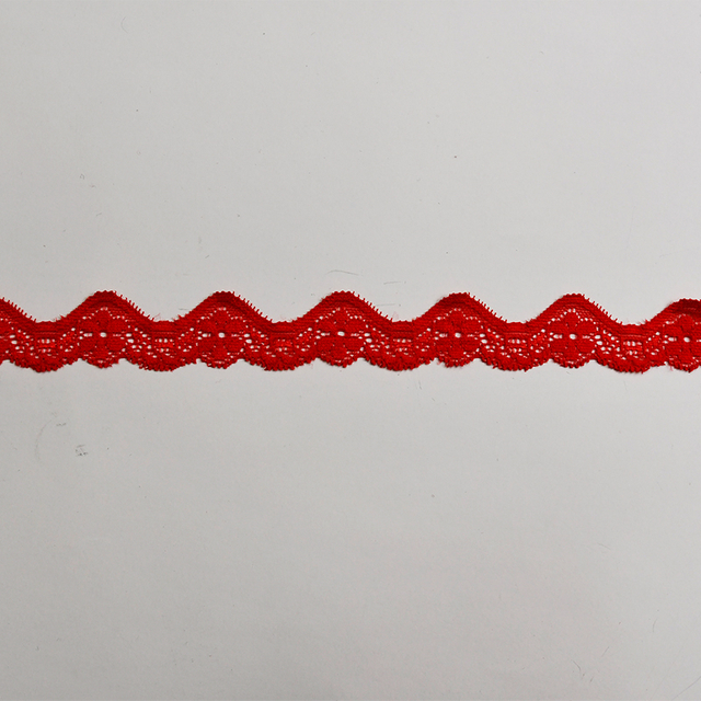 High Quality Stretch Nylon Lace Trim 2.5cm Nylon Lace Fabric Nylon Spandex Lace for Bra And Underwear Wedding Decoration 7708#