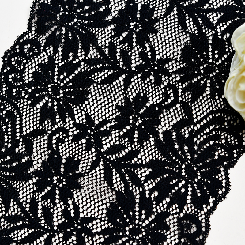 Ready Stock Lace High Quality 16cm Women's Elastic Floral Lace Trim 2425#