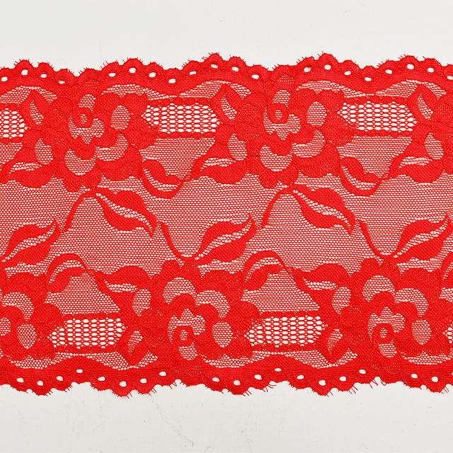 18cm Beautiful Lace Stretch Floral Lingerie Headband Elastic Diy Lace 437#